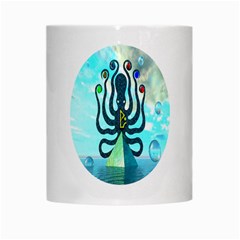 Star Nation Octopus White Mug from ArtsNow.com Center