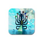 Star Nation Octopus Rubber Square Coaster (4 pack)