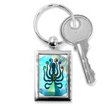 Star Nation Octopus Key Chain (Rectangle)