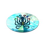 Star Nation Octopus Sticker Oval (10 pack)