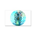 Star Nation Octopus Sticker Rectangular (10 pack)