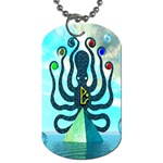 Star Nation Octopus Dog Tag (Two Sides)