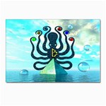 Star Nation Octopus Postcard 4  x 6 