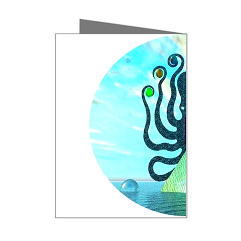 Star Nation Octopus Mini Greeting Card from ArtsNow.com Right