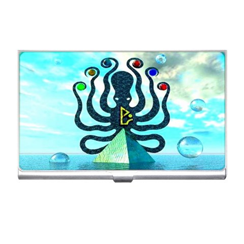 Star Nation Octopus Business Card Holder from ArtsNow.com Front