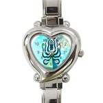 Star Nation Octopus Heart Italian Charm Watch