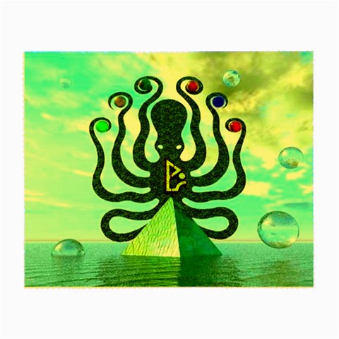 Star Nation Octopus Glasses Cloth from ArtsNow.com Front