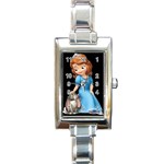 3966d554 Sofia1st Rectangular Italian Charm Watch