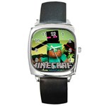 04fce1e89cd1087dc3001358a3d76ef8 Large Square Metal Watch