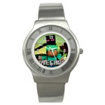 04fce1e89cd1087dc3001358a3d76ef8 Large Stainless Steel Watch