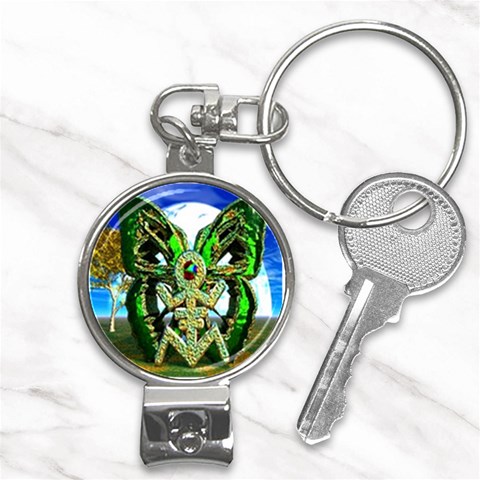 Nature Devas Nail Clippers Key Chain from ArtsNow.com Front
