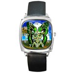 Nature Devas Square Metal Watch