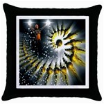 Celestial Goddess Throw Pillow Case (Black)