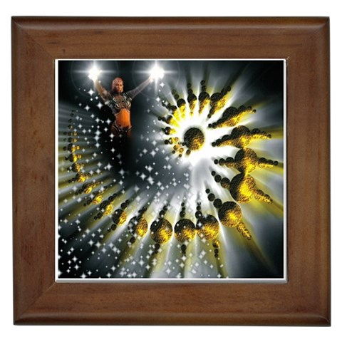 Celestial Goddess Framed Tile from ArtsNow.com Front