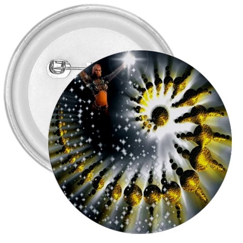 Celestial Goddess 3  Button from ArtsNow.com Front