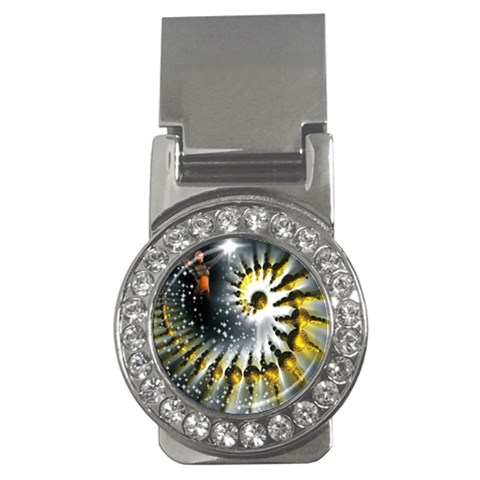 Celestial Goddess Money Clip (CZ) from ArtsNow.com Front