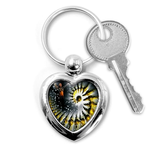 Celestial Goddess Key Chain (Heart) from ArtsNow.com Front