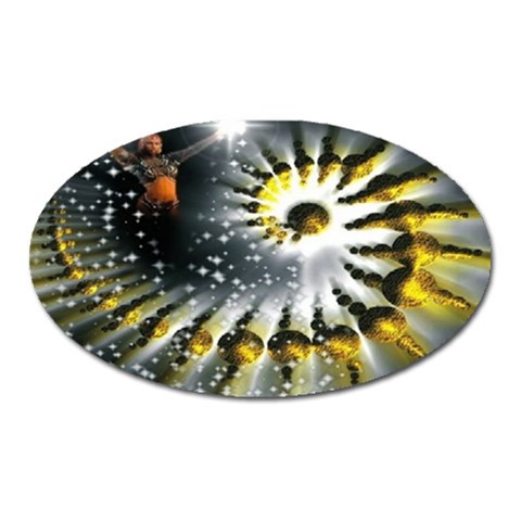Celestial Goddess Magnet (Oval) from ArtsNow.com Front