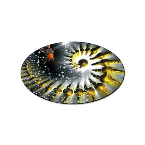 Celestial Goddess Sticker Oval (100 pack) from ArtsNow.com Front
