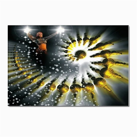 Celestial Goddess Postcard 4 x 6  (Pkg of 10) from ArtsNow.com Front