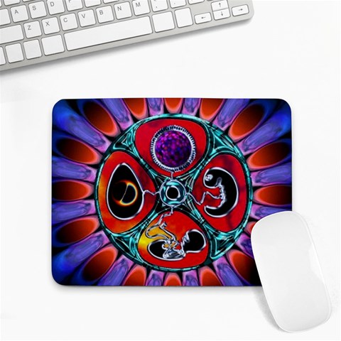 Conception Mandala Small Mousepad from ArtsNow.com Front