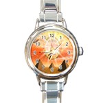 Divine Rayship Round Italian Charm Watch