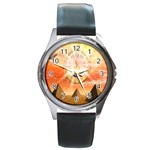 Divine Rayship Round Metal Watch