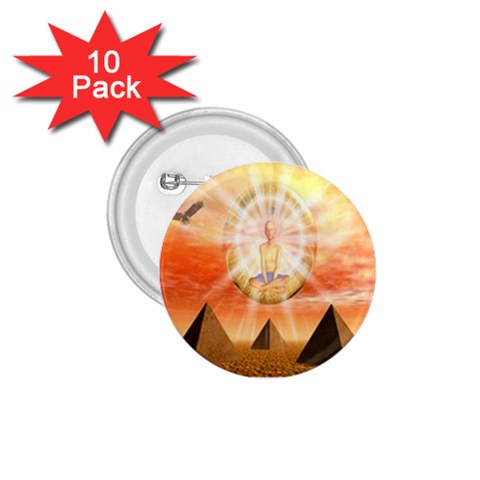 Divine Rayship 1.75  Button (10 pack)  from ArtsNow.com Front