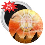 Divine Rayship 3  Magnet (100 pack)