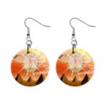 Divine Rayship 1  Button Earrings