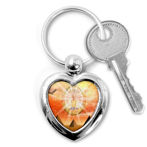 Divine Rayship Key Chain (Heart) from ArtsNow.com Front