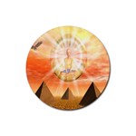 Divine Rayship Rubber Coaster (Round)