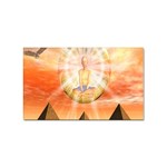 Divine Rayship Sticker (Rectangular)