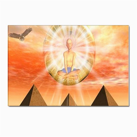 Divine Rayship Postcard 4 x 6  (Pkg of 10) from ArtsNow.com Front