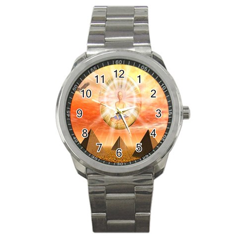 Divine Rayship Sport Metal Watch from ArtsNow.com Front