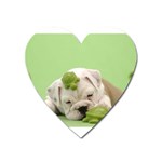 cute dog Magnet (Heart)