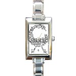 Sankofashirt Rectangular Italian Charm Watch