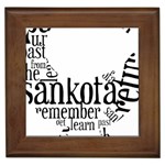 Sankofashirt Framed Ceramic Tile