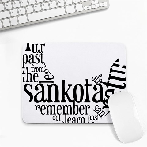 Sankofashirt Small Mouse Pad (Rectangle) from ArtsNow.com Front