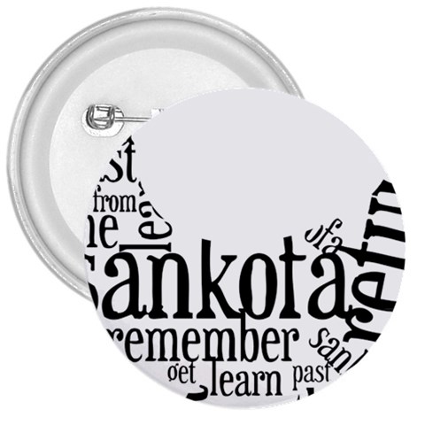 Sankofashirt 3  Button from ArtsNow.com Front