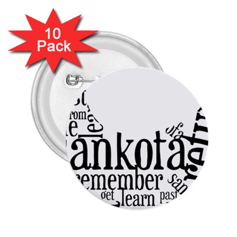 Sankofashirt 2.25  Button (10 pack) from ArtsNow.com Front