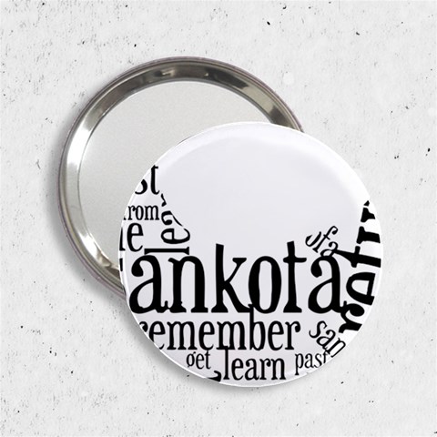 Sankofashirt Handbag Mirror (2.25 ) from ArtsNow.com Front