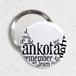 Sankofashirt Handbag Mirror (2.25 )