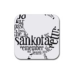 Sankofashirt Drink Coaster (Square)