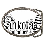 Sankofashirt Belt Buckle (Oval)