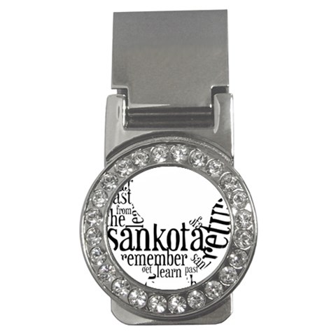 Sankofashirt Money Clip (CZ) from ArtsNow.com Front