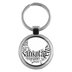 Sankofashirt Key Chain (Round)