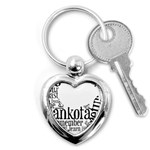 Sankofashirt Key Chain (Heart)