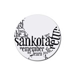 Sankofashirt Drink Coaster (Round)