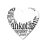 Sankofashirt Magnet (Heart)